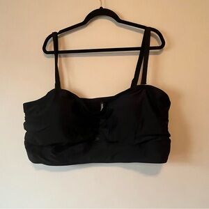 Torrid 6/6x Black Swim Top